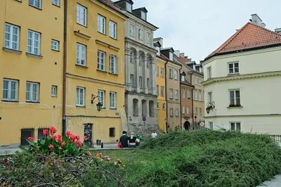 Budynek, w którym mieści się apartament