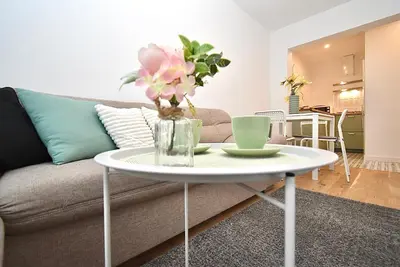 Część wypoczynkowa w obiekcie Rental Apartment Obrzeżna
